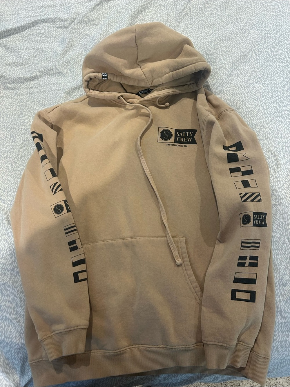 Salty Crew Women's Tan Pullover Hoodie